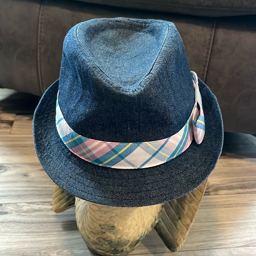 Cremieux Collection Denim Fedora-size S/M